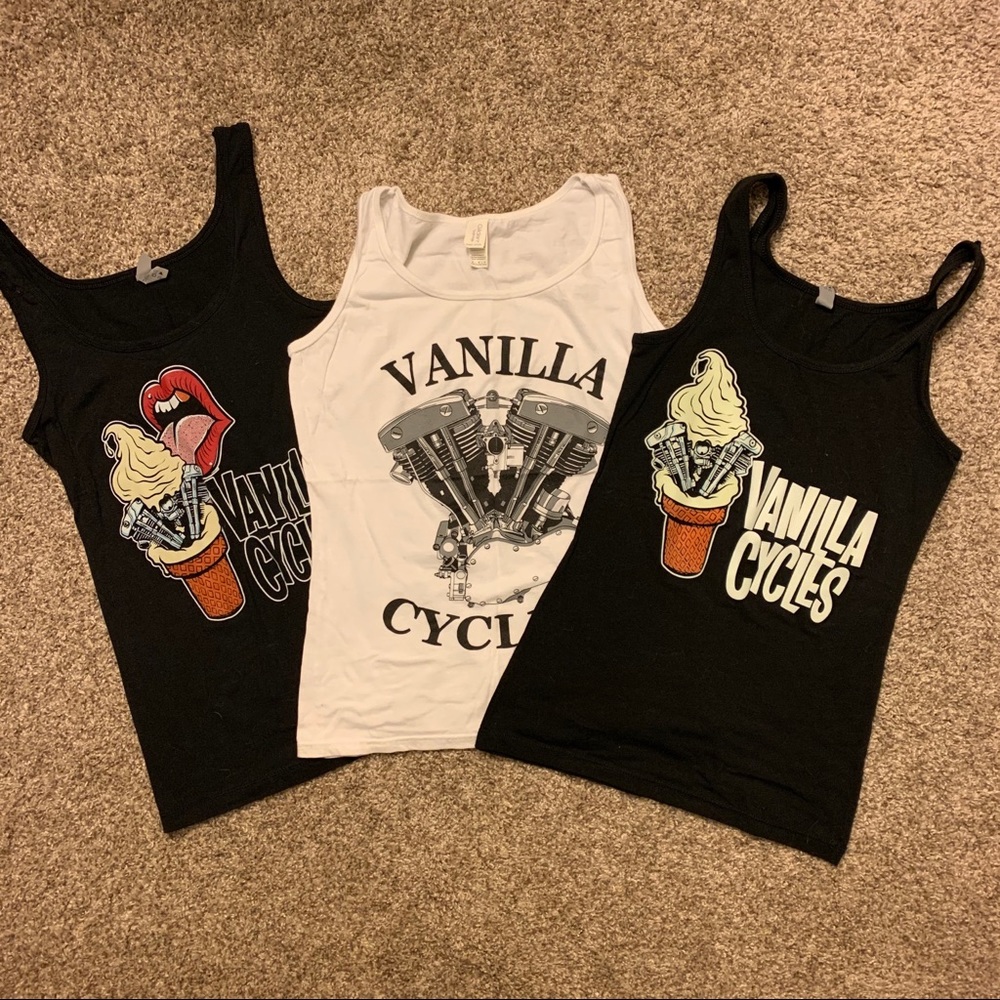 Vanilla Cycles tanks